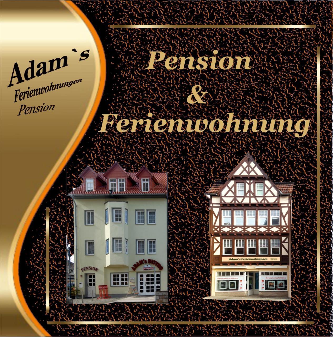 Adams Pension Und Ferienwohnungen Mühlhausen المظهر الخارجي الصورة